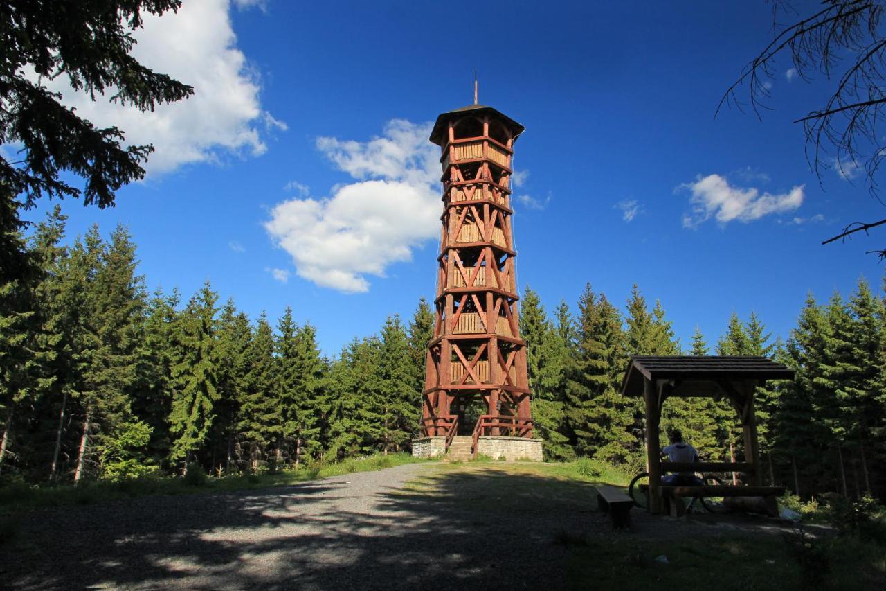 Spa hotel Lanterna Velké Karlovice Buitenkant foto